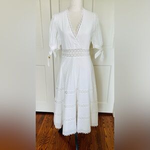 MONIQUE LHUILLIER midi summer dress